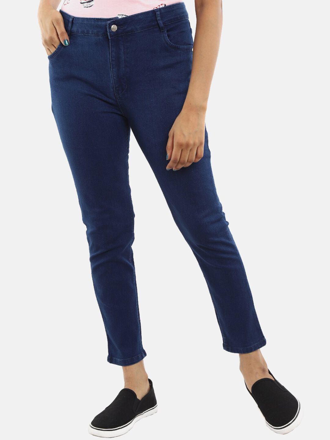 V-Mart Women Blue Classic Jeans Price in India