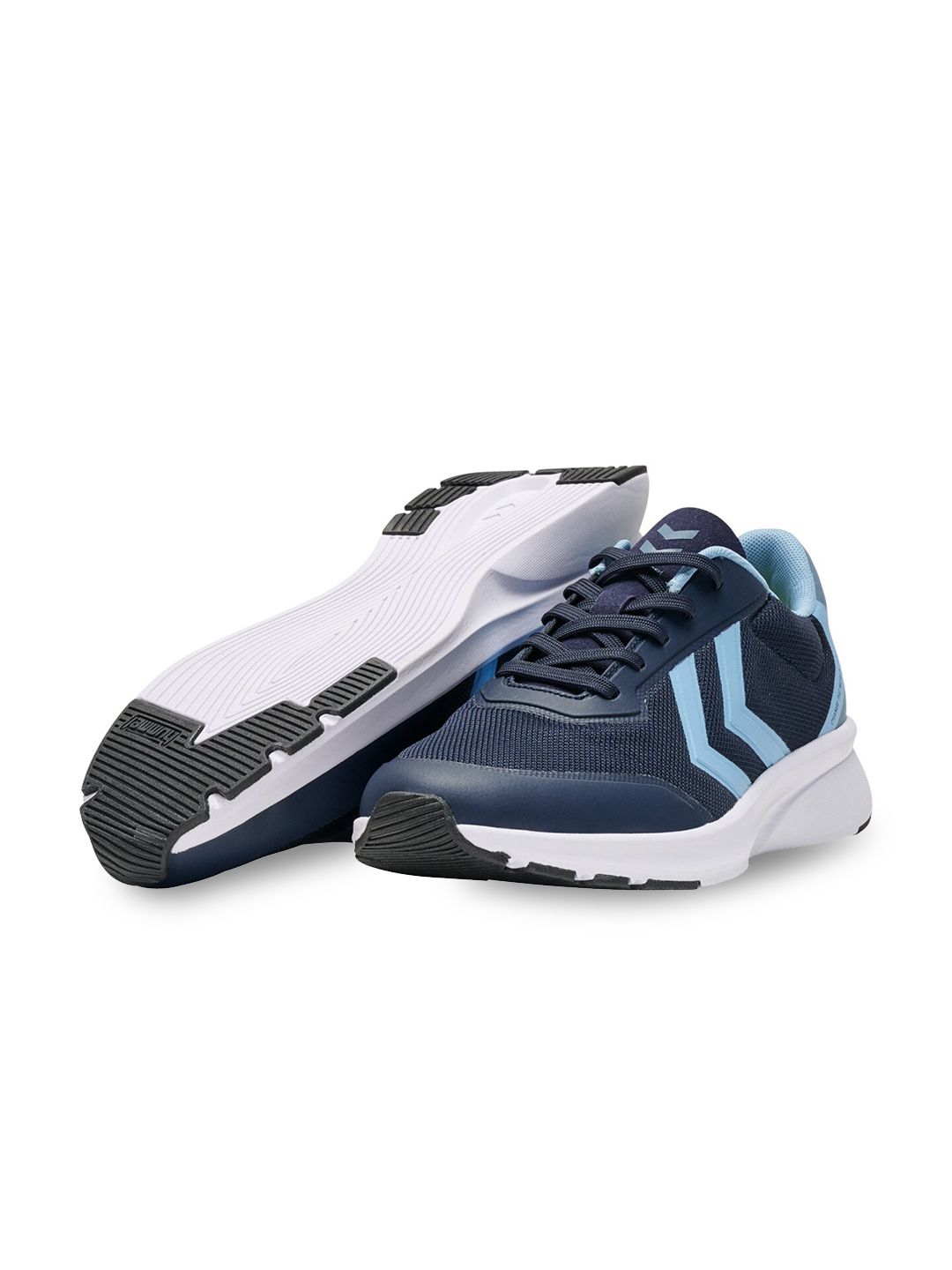 hummel Women Navy Blue Mesh Training or Gym Shoes Price in India