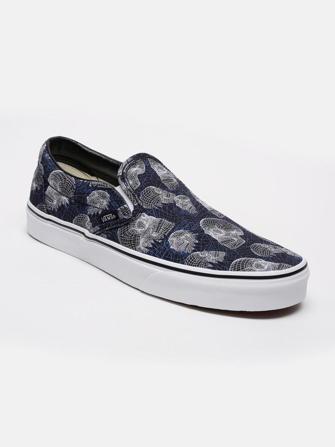 Vans Unisex Black Printed Skate Shoes Price in India