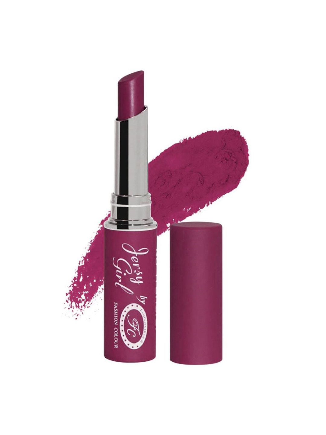 Fashion Colour Jersy Girl Kiss Proof No Tranfer Lipstick - 16 Bordeaux 2gm Price in India