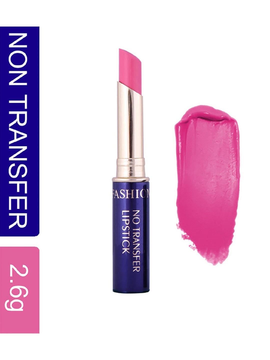 Fashion Colour No Transfer Matte Waterproof Lipstick 2.6 g - Bella Pink 28 Price in India