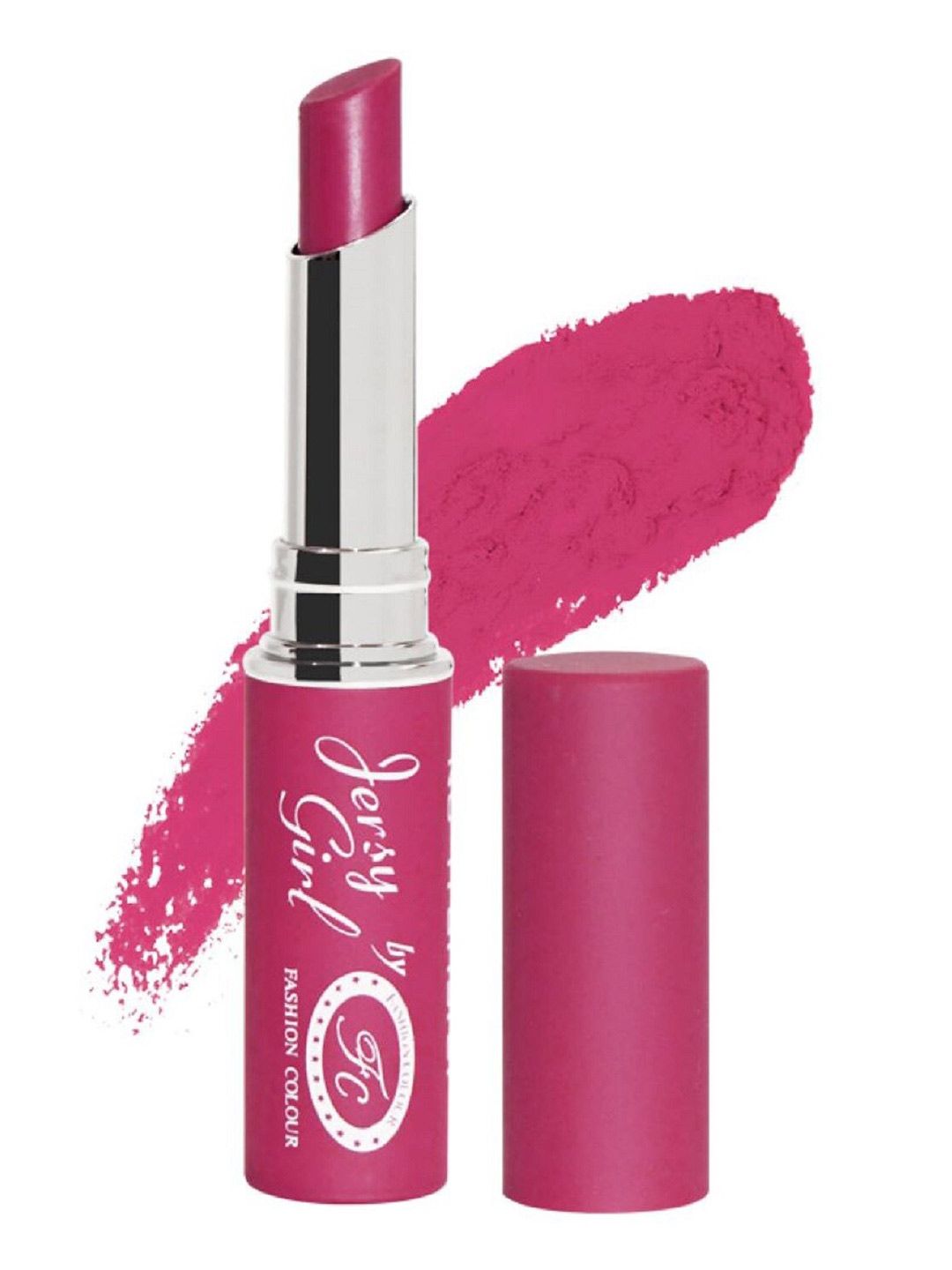 Fashion Colour Jersy Girl Kiss Proof No Transfer Matte Lipstick - Vivid Lilac 04 Price in India