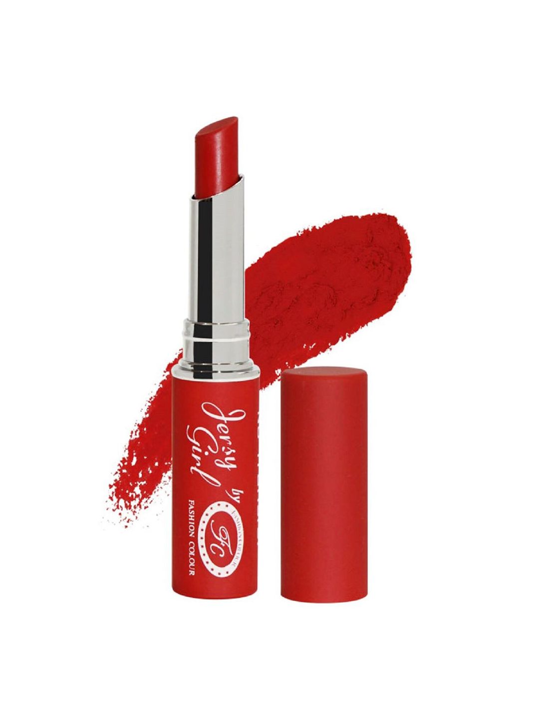 Fashion Colour Jersy Girl Kiss Proof No Transfer Matte Lipstick - Agate Red 09 Price in India