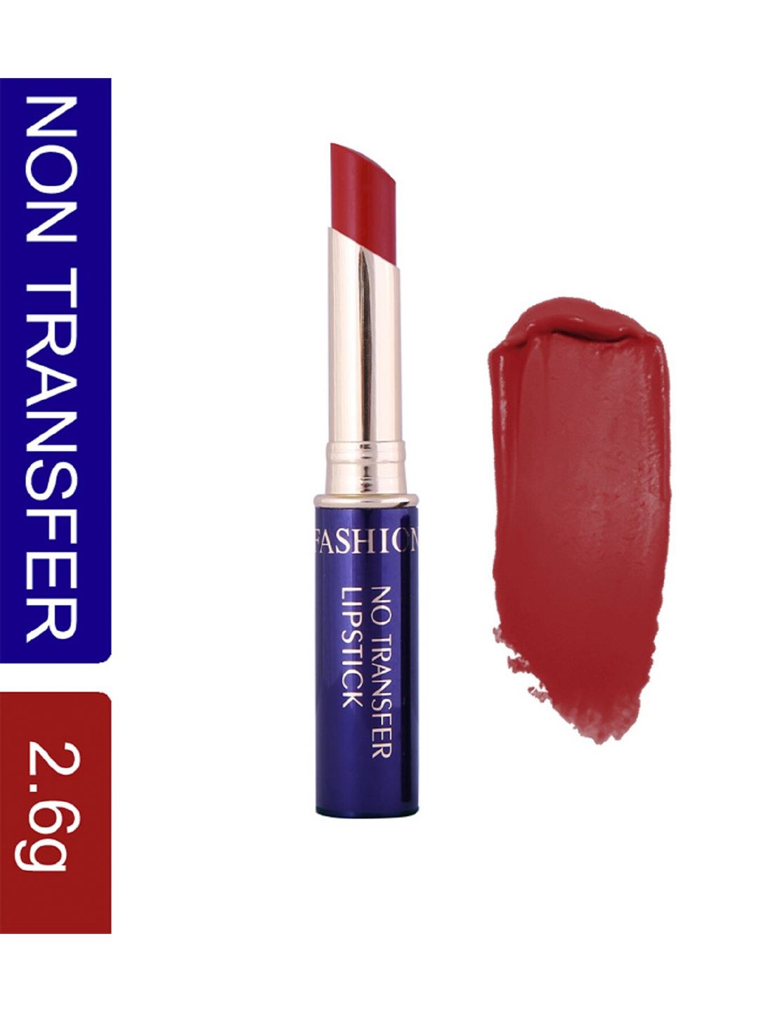 Fashion Colour No Transfer Matte Waterproof Lipstick 2.6 g - Blood 3 Price in India