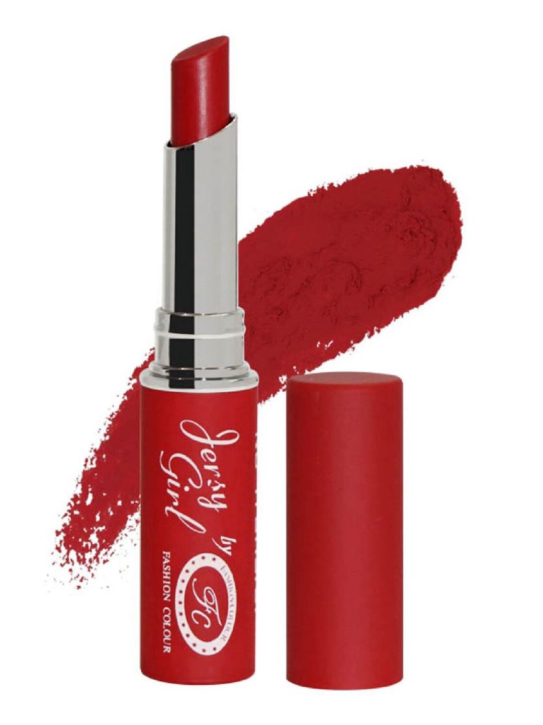 Fashion Colour Jersy Girl Kiss Proof No Transfer Matte Lipstick 2 g - Spicy Ruby 14 Price in India