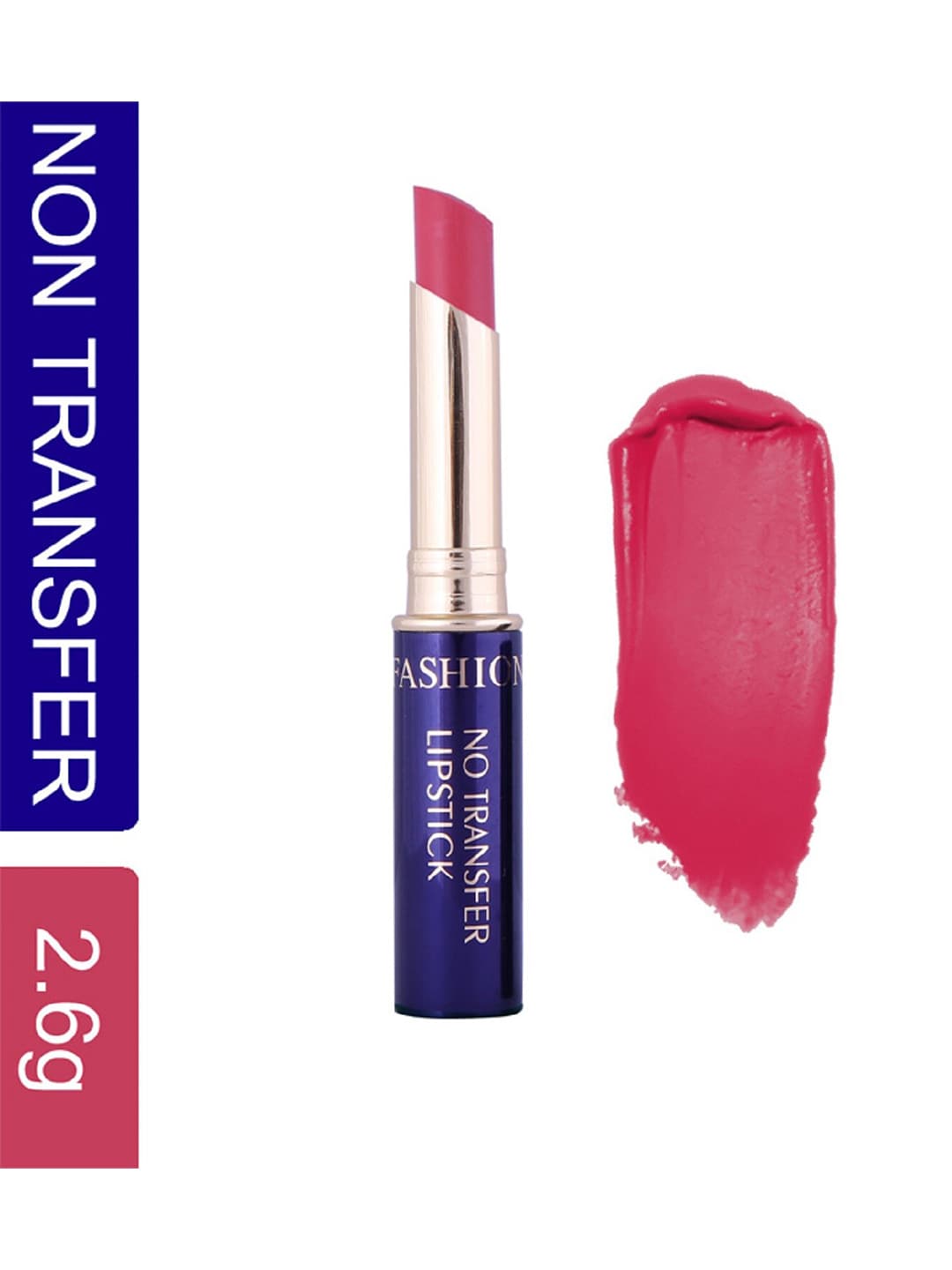Fashion Colour No Transfer Matte Waterproof Lipstick 2.6 g - Young Pink 23 Price in India
