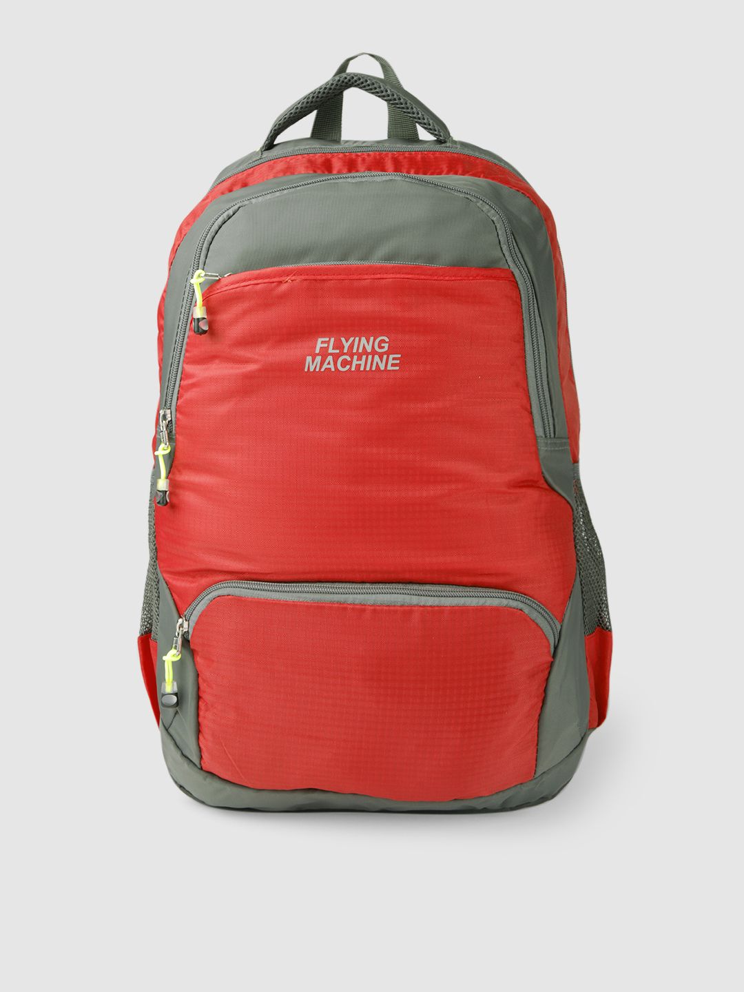 Flying Machine Unisex Coral Solid Backpack Price in India