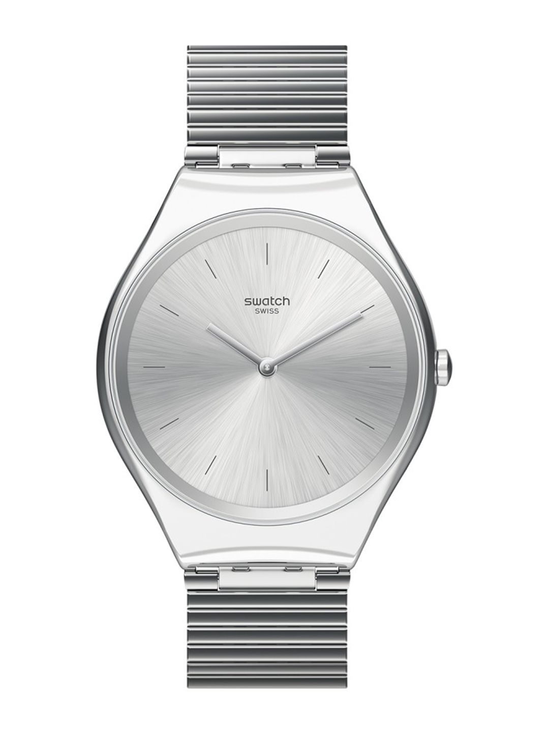 Swatch Unisex Dial & Stainless Steel Bracelet Style Straps Analogue Watch SYXS103GG_A Price in India