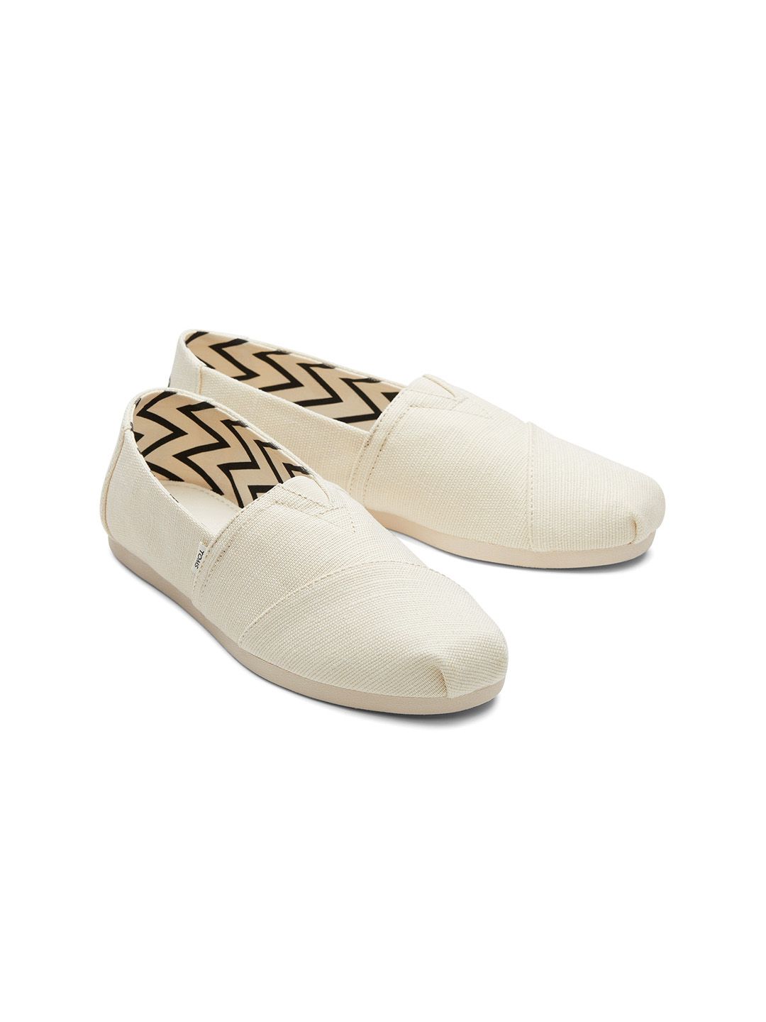 TOMS Women Beige Alpargata Canvas Espadrilles Price in India