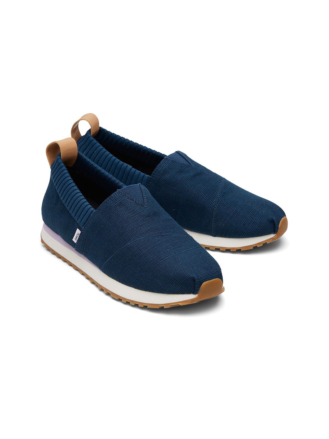 TOMS Women Blue Alpargata Canvas Slip-On Sneakers Price in India