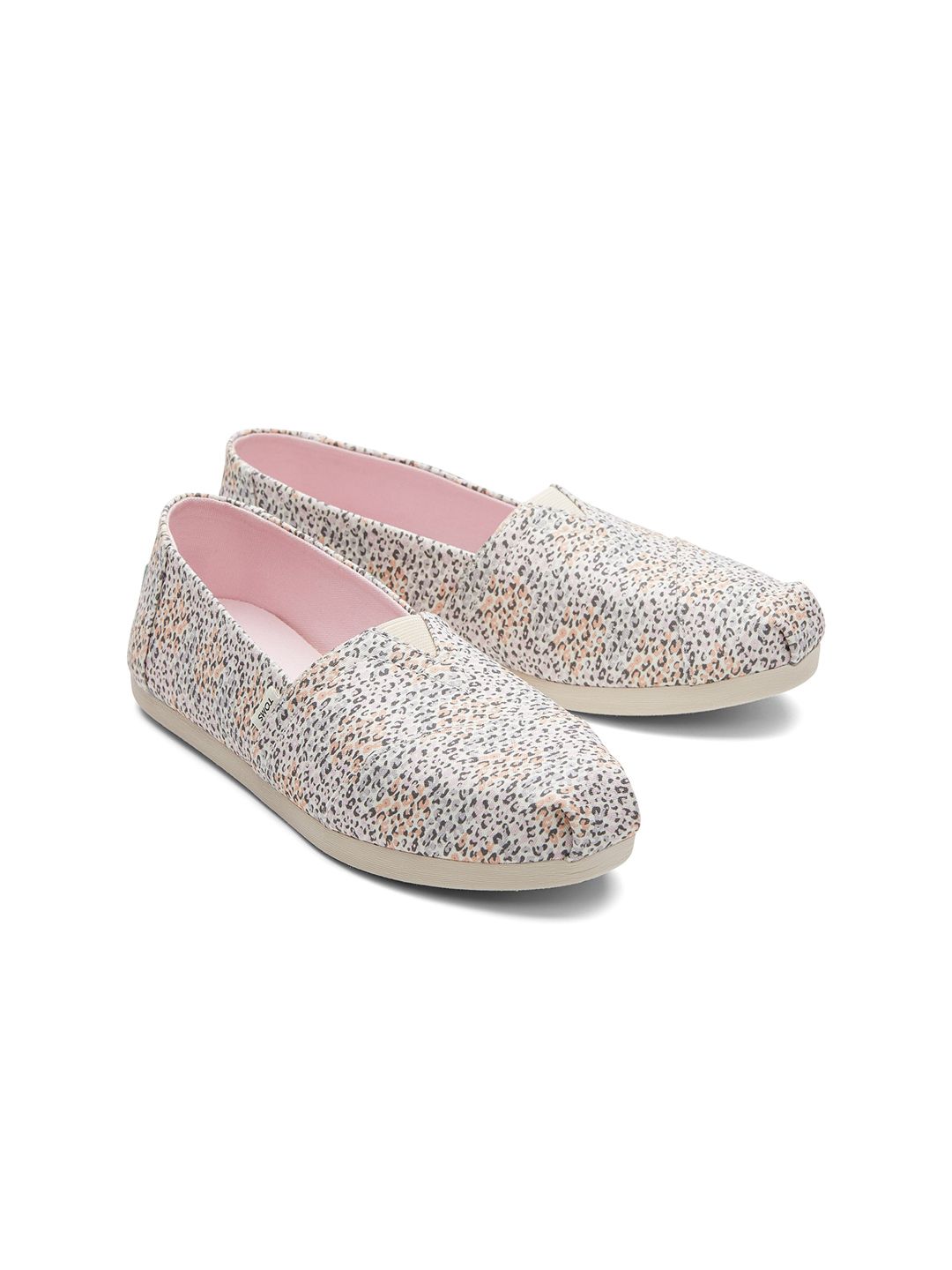 TOMS Women Multicoloured Leopard Print Alpargata Slip-on Sneakers Price in India