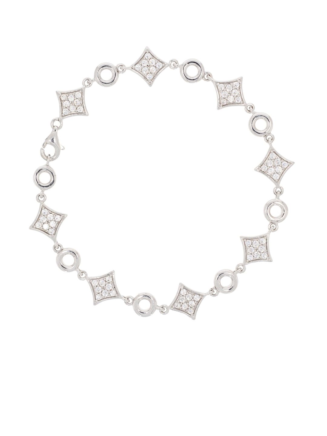 ANAYRA Women White Bracelet Price in India