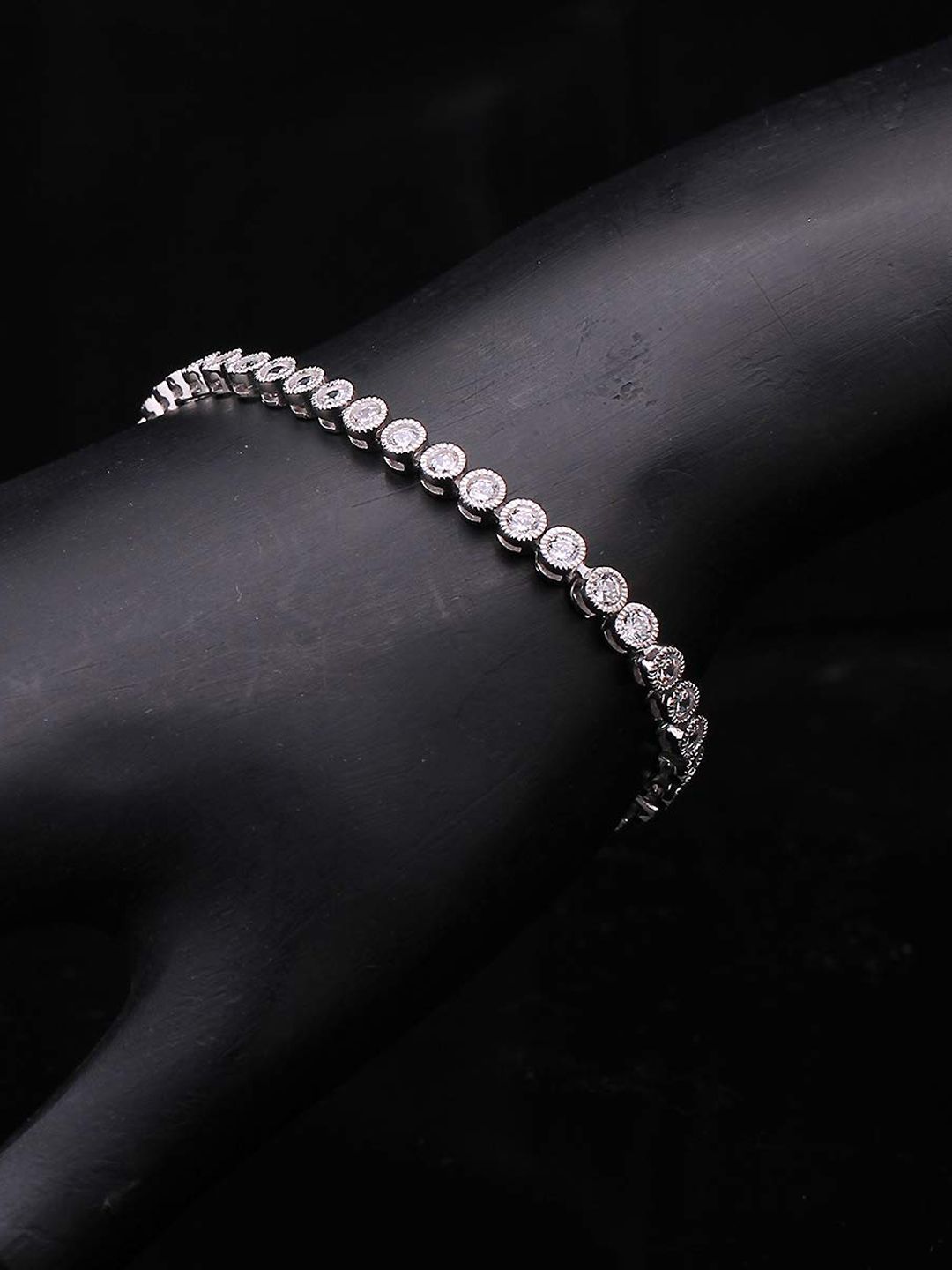 ANAYRA Women White Bracelet Price in India