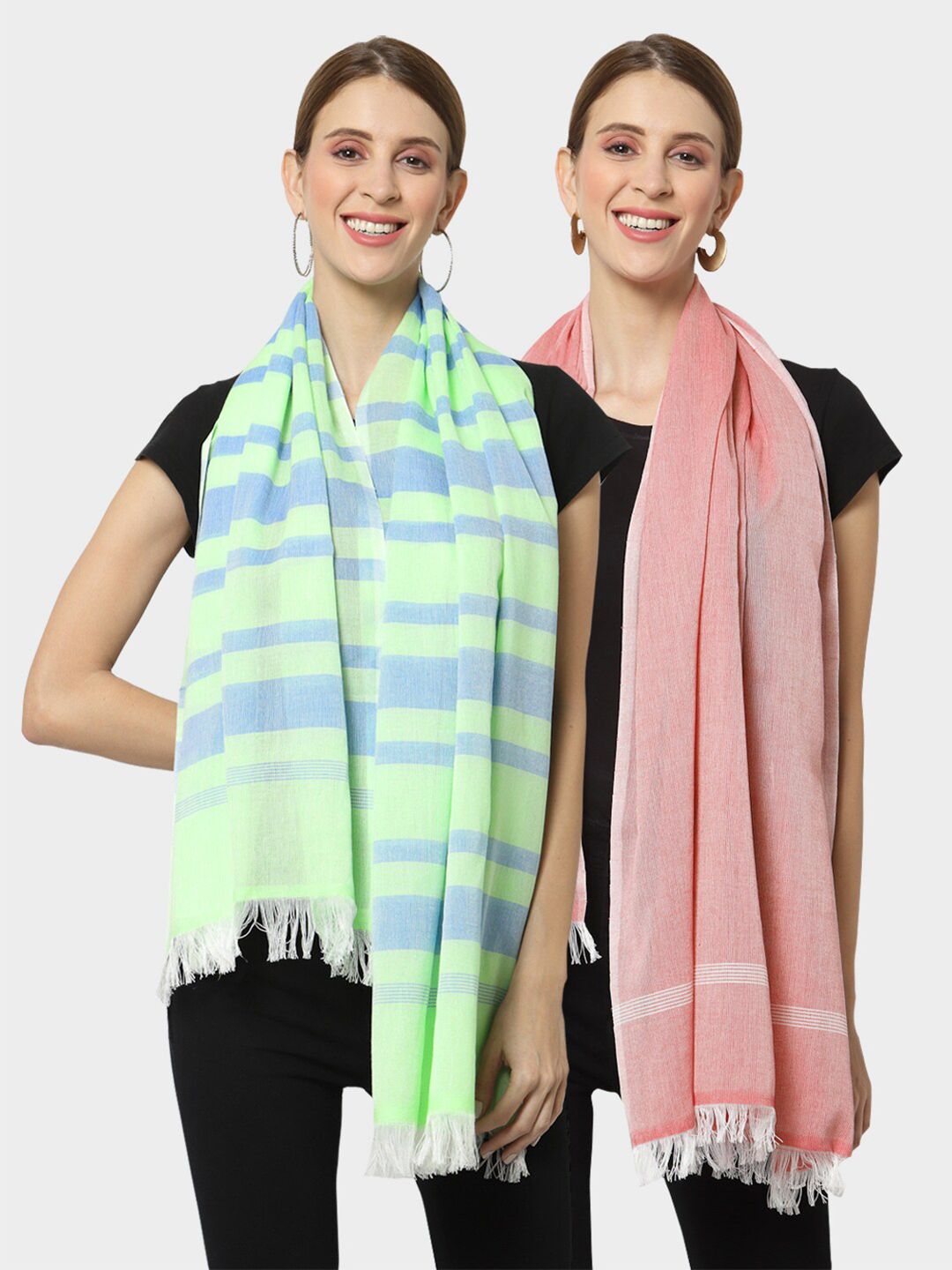 KLOTTHE Women Multi Stoles Price in India