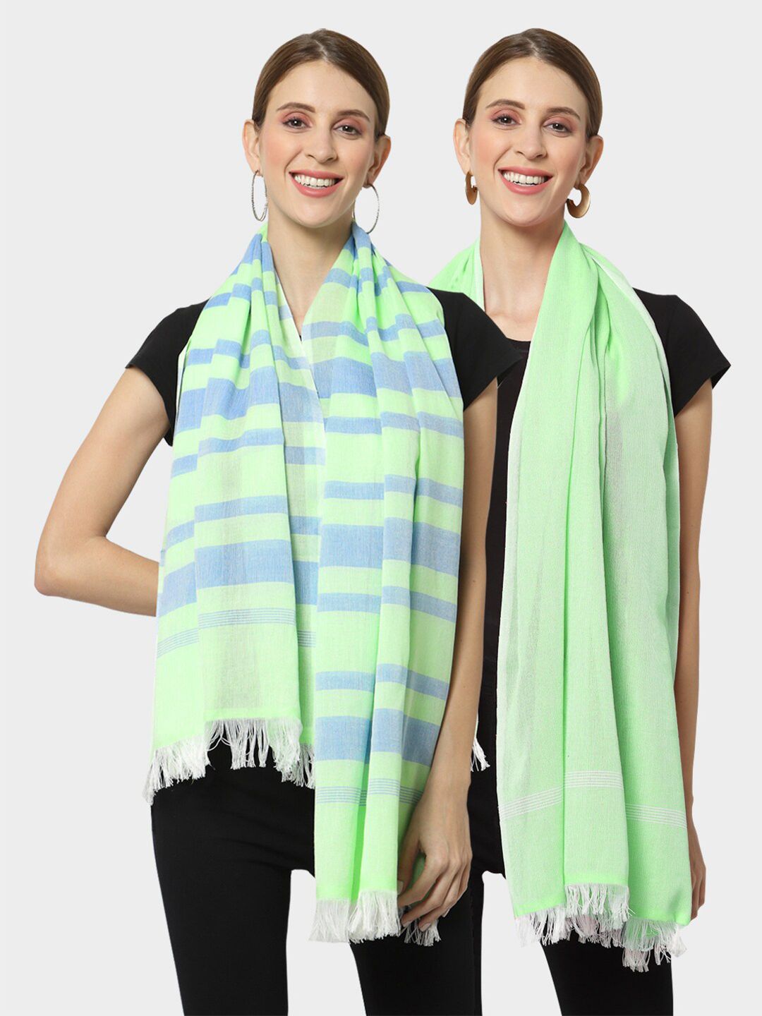 KLOTTHE Women Multi Stoles Price in India