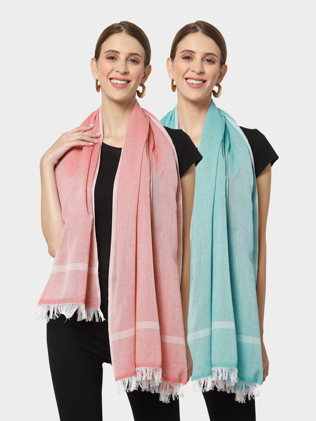 KLOTTHE Women Multi Stoles Price in India