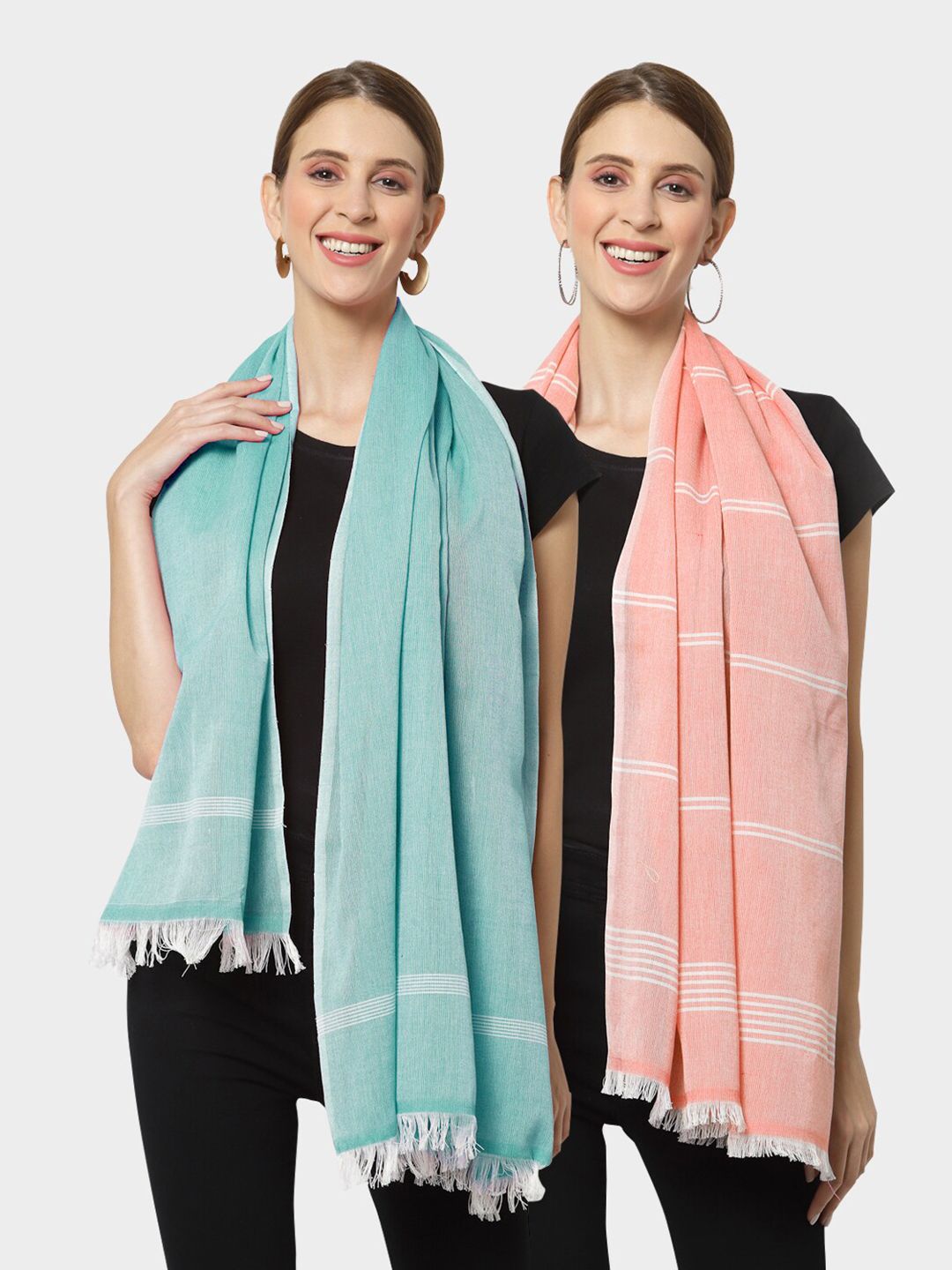 KLOTTHE Women Multi Stoles Price in India