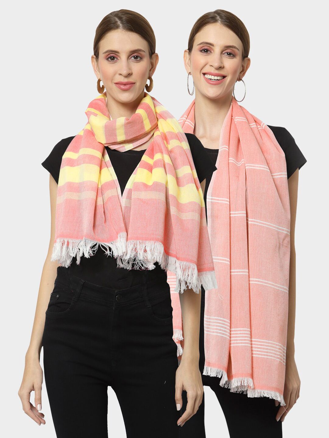 KLOTTHE Women Multi Stoles Price in India