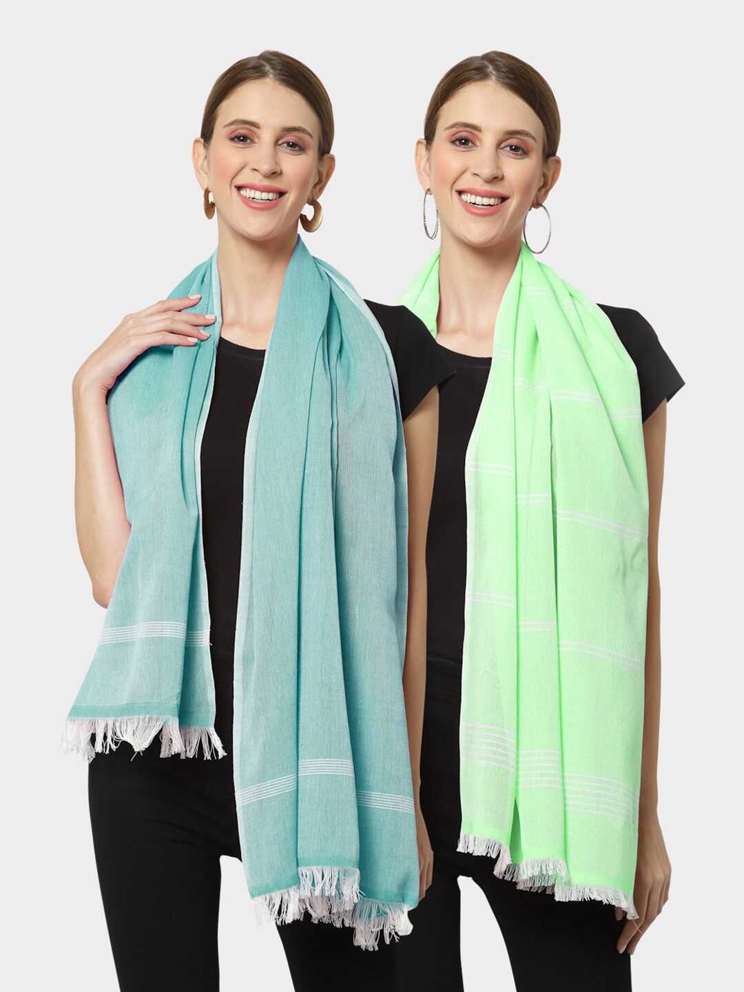 KLOTTHE Women Multi Stoles Price in India