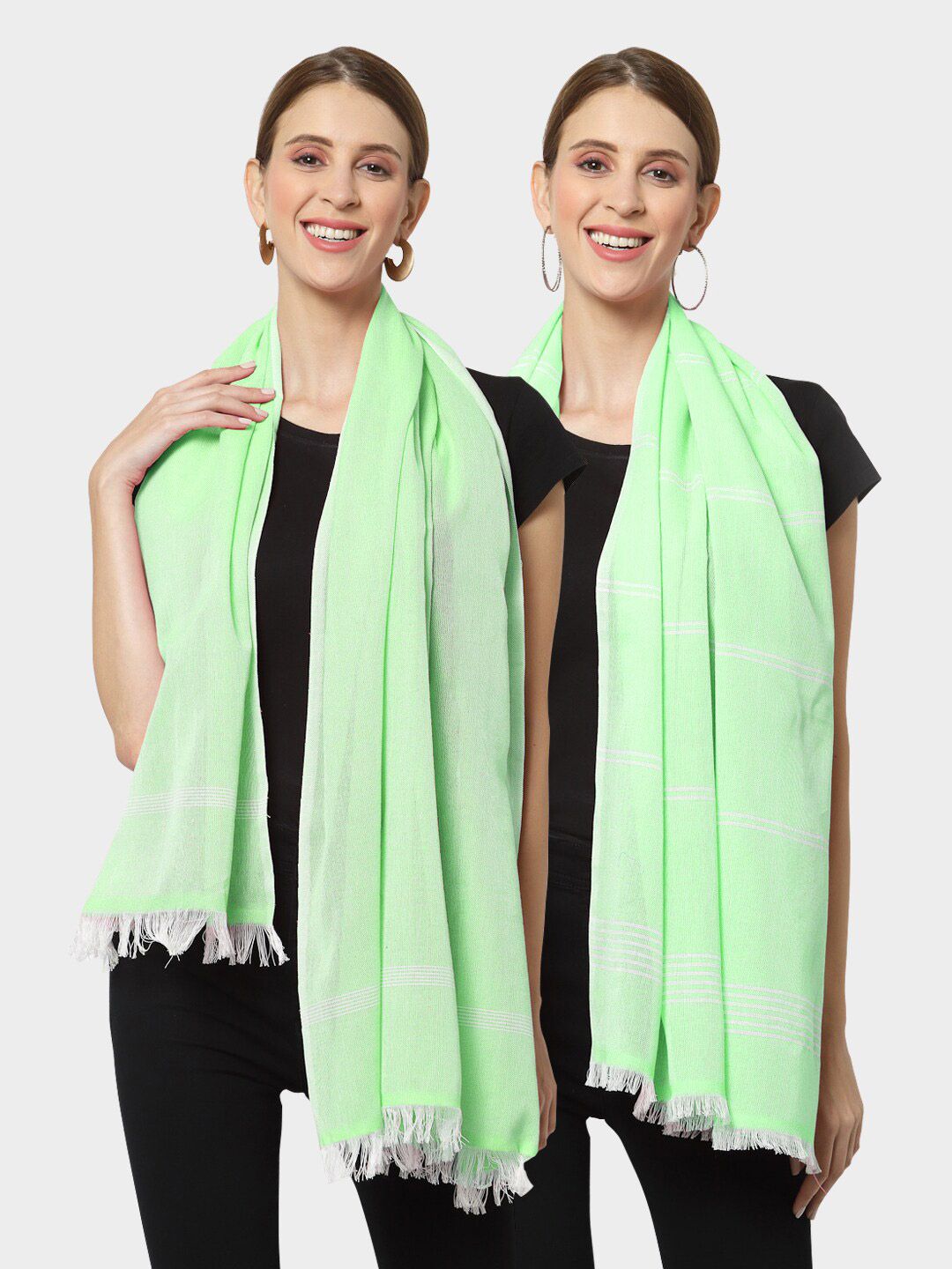 KLOTTHE Women Multi Stoles Price in India