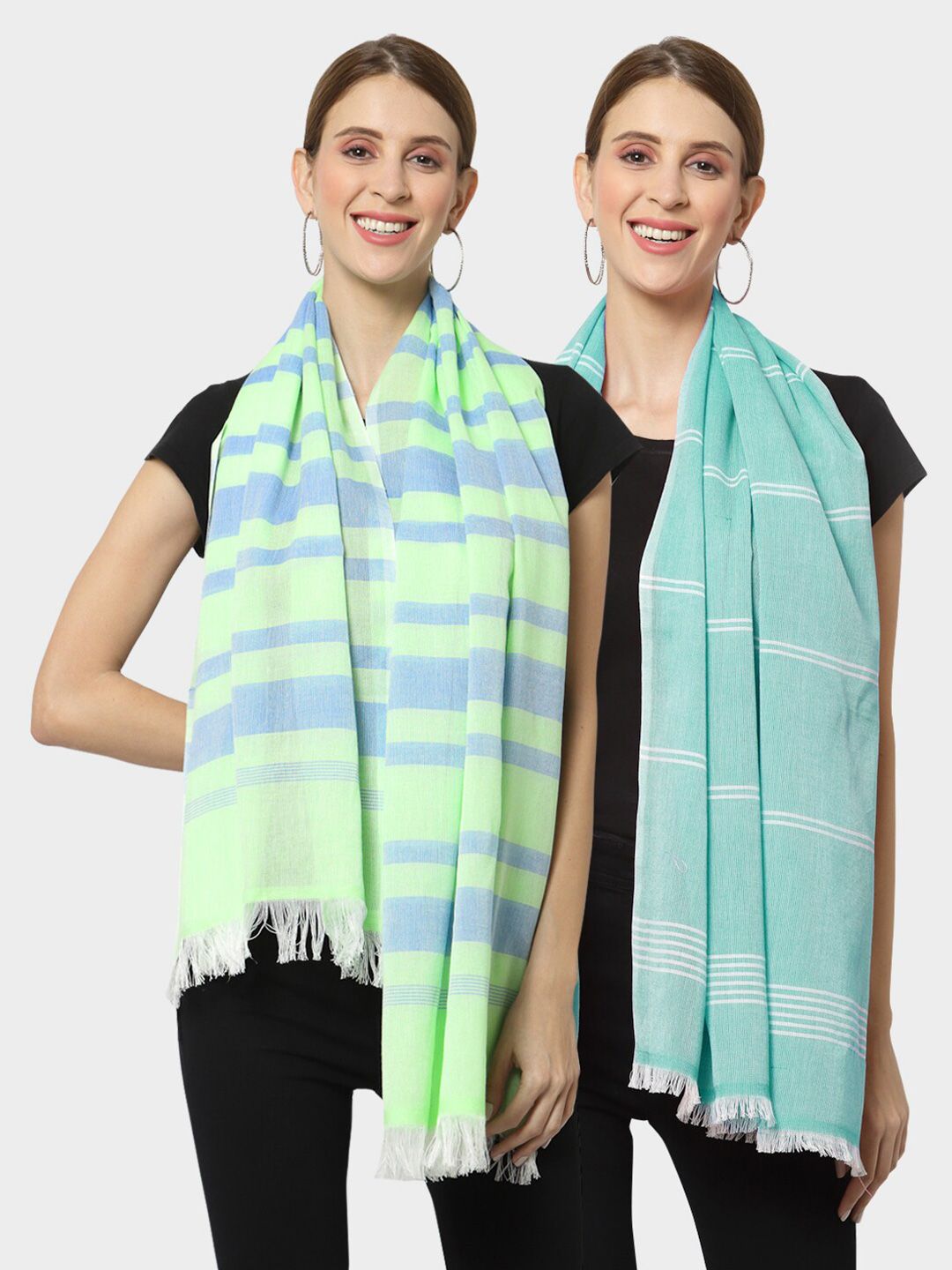 KLOTTHE Women Multi Stoles Price in India