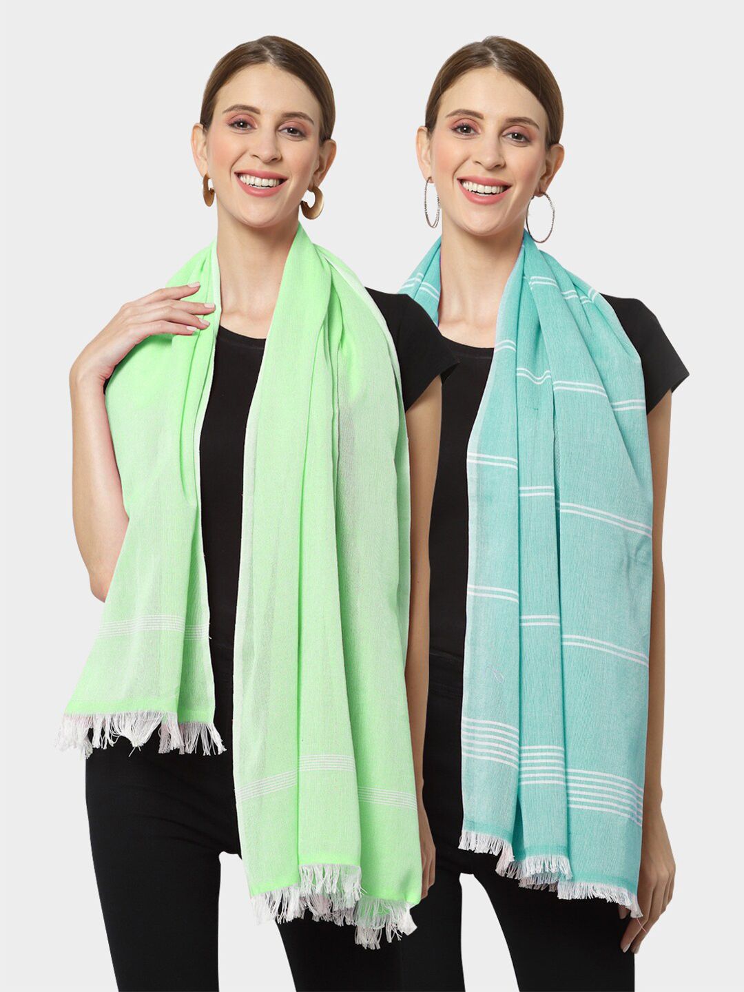 KLOTTHE Women Multi Stoles Price in India