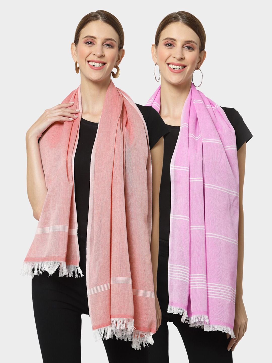 KLOTTHE Women Multi Stoles Price in India