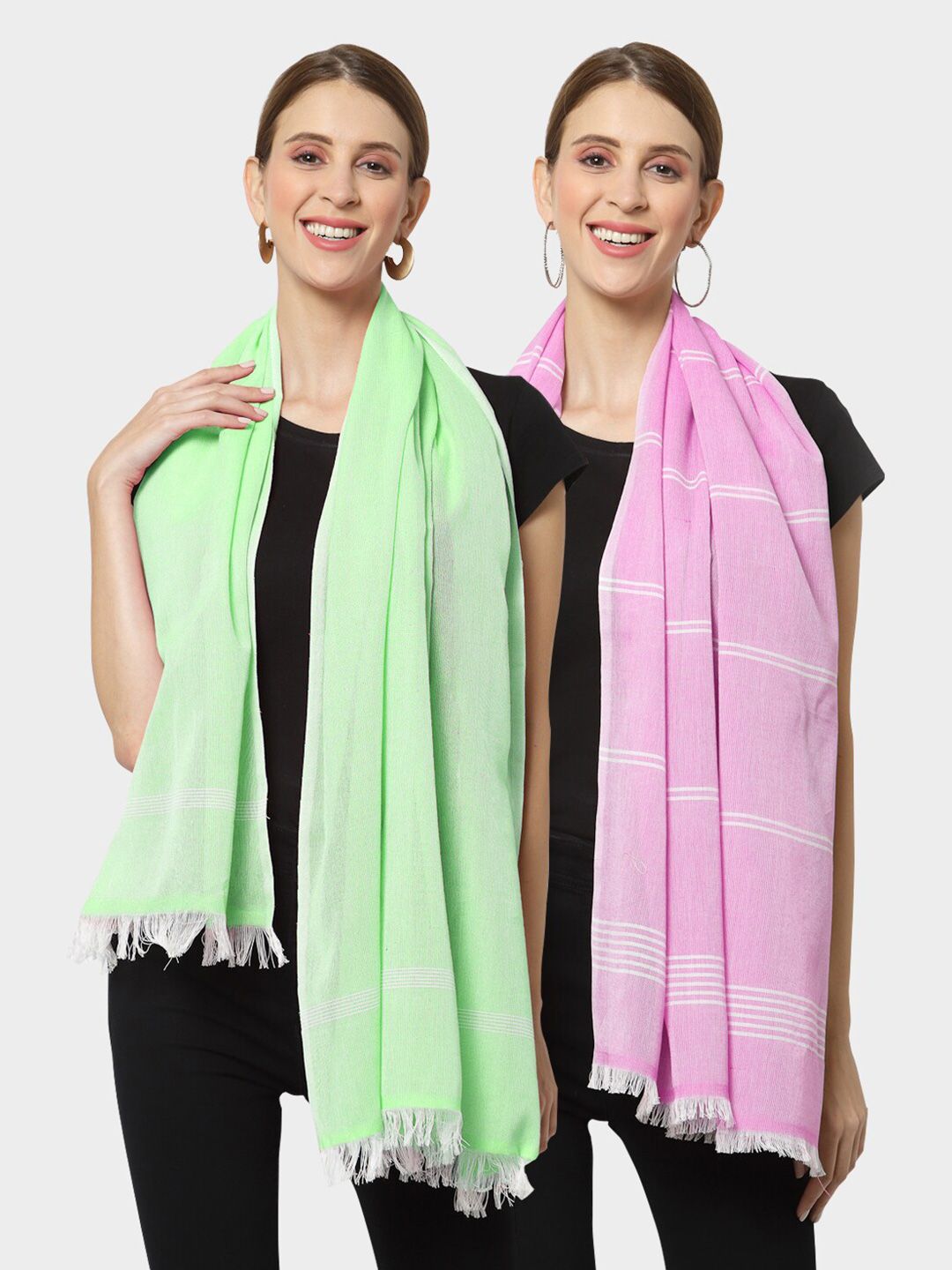 KLOTTHE Women Multi Stoles Price in India