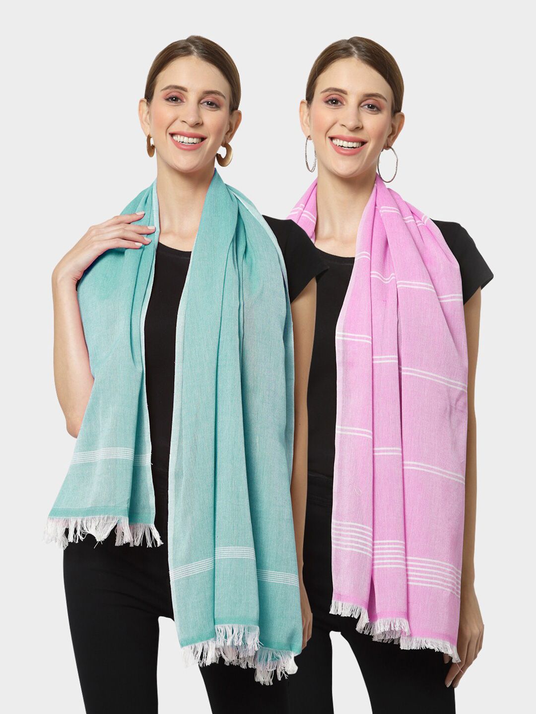 KLOTTHE Women Multi Stoles Price in India