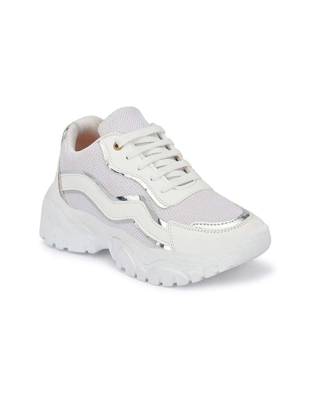 AfroJack Women White Running Shoes Price in India