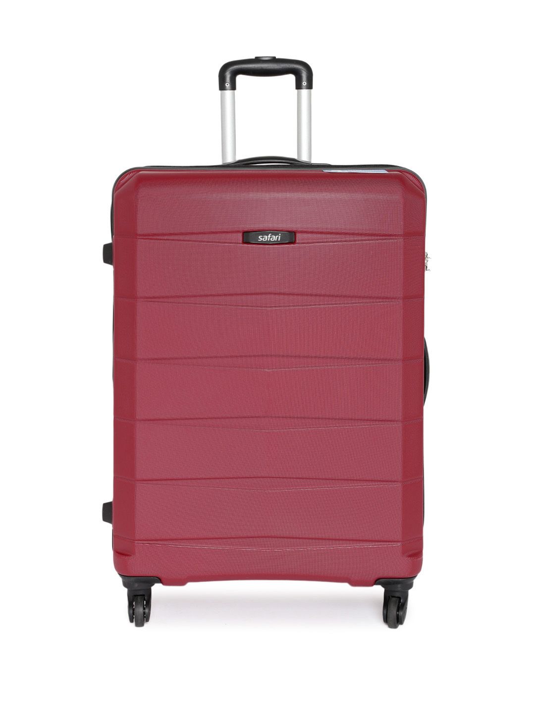 Safari Unisex Maroon Regloss-Antiscratch Large Trolley Suitcase Price in India