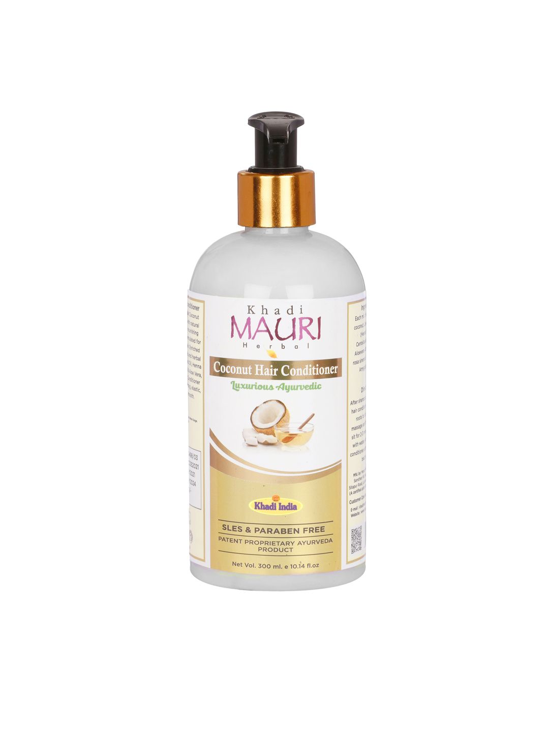 Khadi Mauri Herbal Coconut Hair Conditioner - 300 ml Price in India