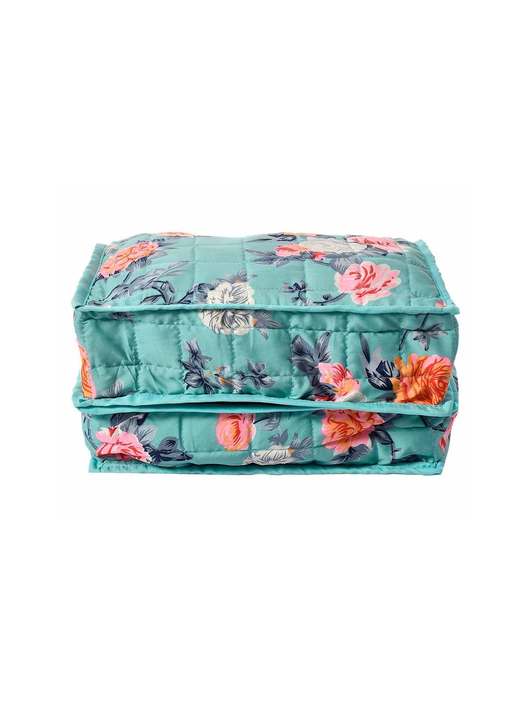 Kuber Industries Green Printed Cotton Undergarments Storage Bag Price in India