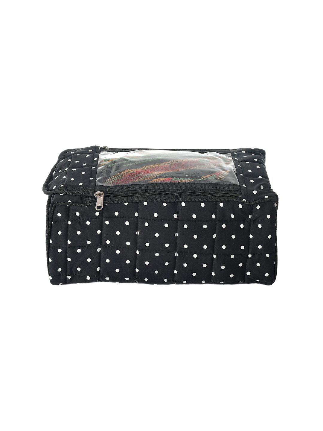 Kuber Industries Black Printed Wardrobe Organisers Price in India