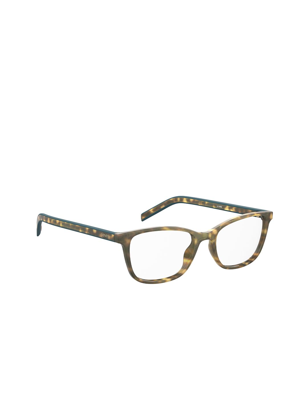Levis Women Clear Lens & Brown Square Sunglasses with Polarised Lens Price in India