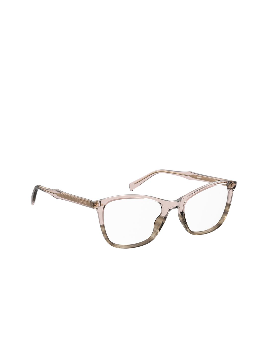 Levis Women Clear Lens & Pink Butterfly Sunglasses with Polarised Lens Price in India