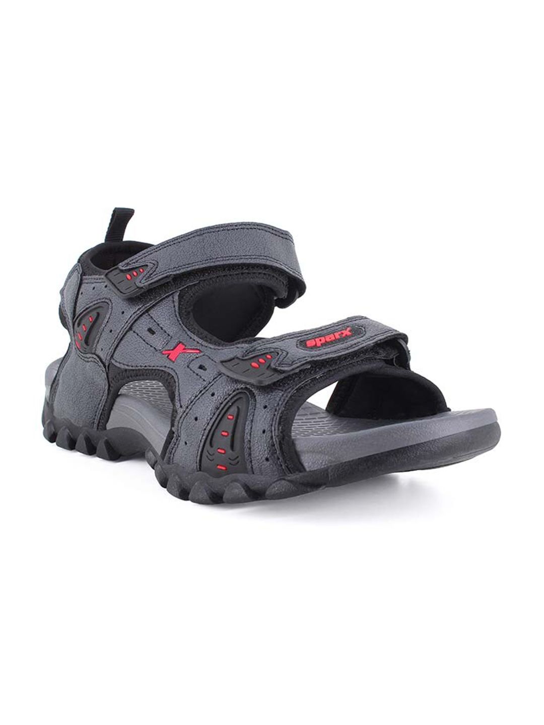 Sparx Men Black Sports Sandal
