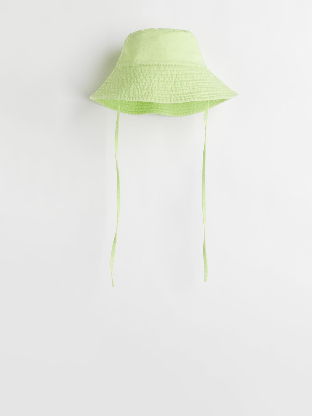 H&M Women Green Solid Pure Cotton Sun Hat Price in India
