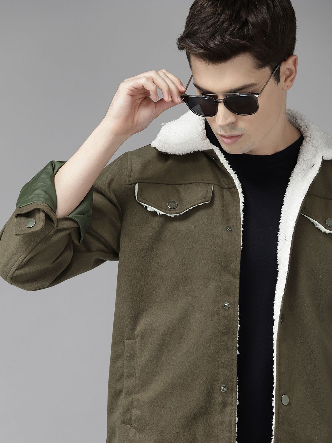 Roadster olive hot sale green jacket