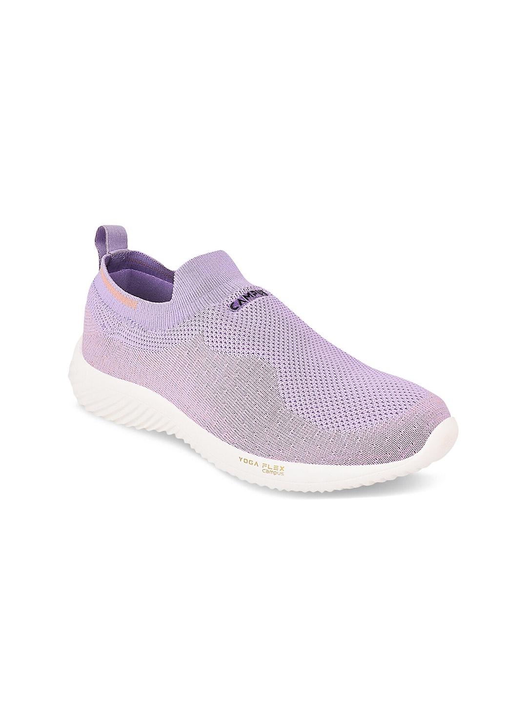 Campus Women Lavender Mesh Walking Shoes Price in India
