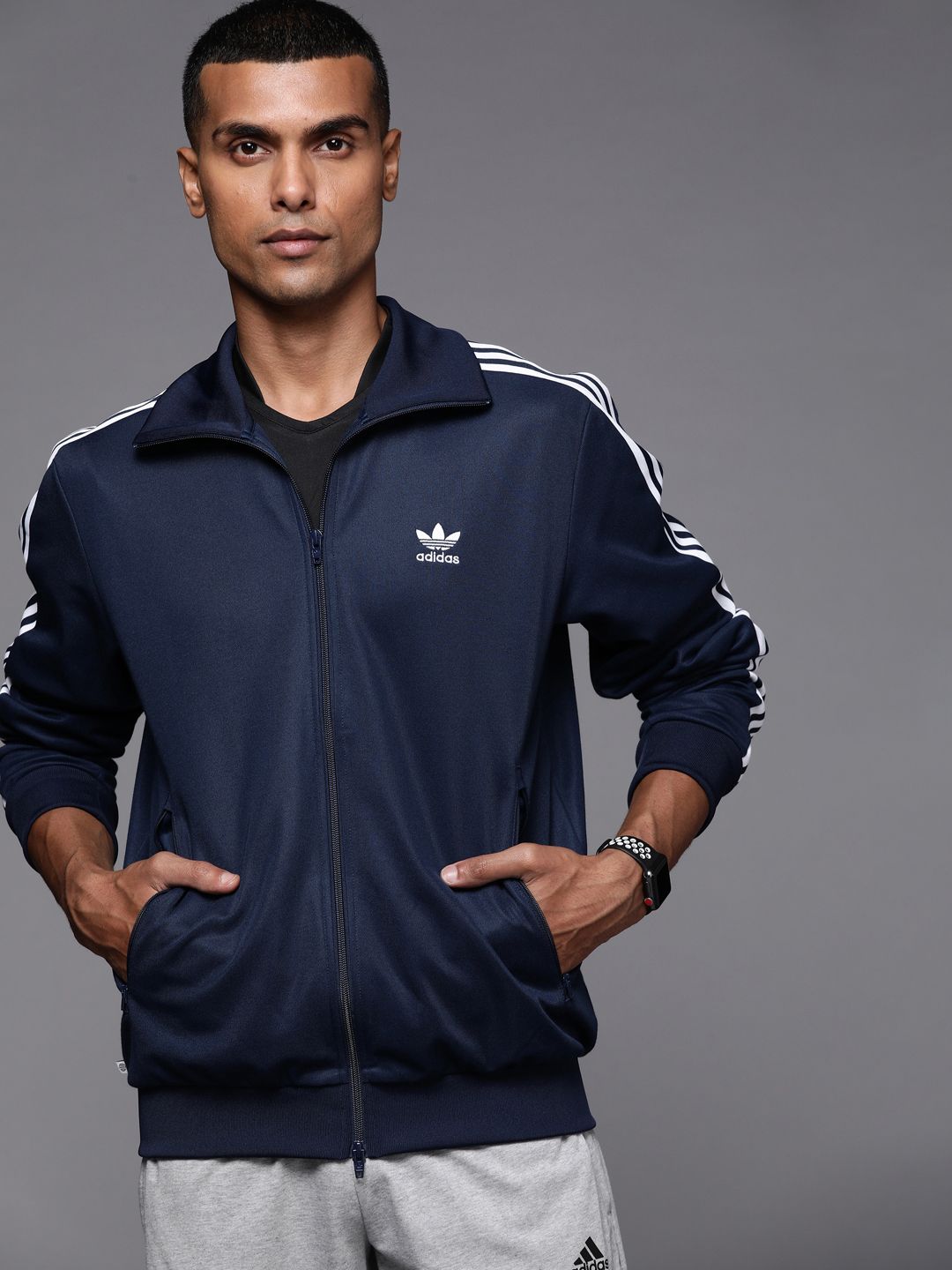 Buy ADIDAS Originals Men Navy Blue BECKENBAUER PRIMEBLUE TRACK Buy ADIDAS Originals Men Navy Blue BECKENBAUER PRIMEBLUE TRACK