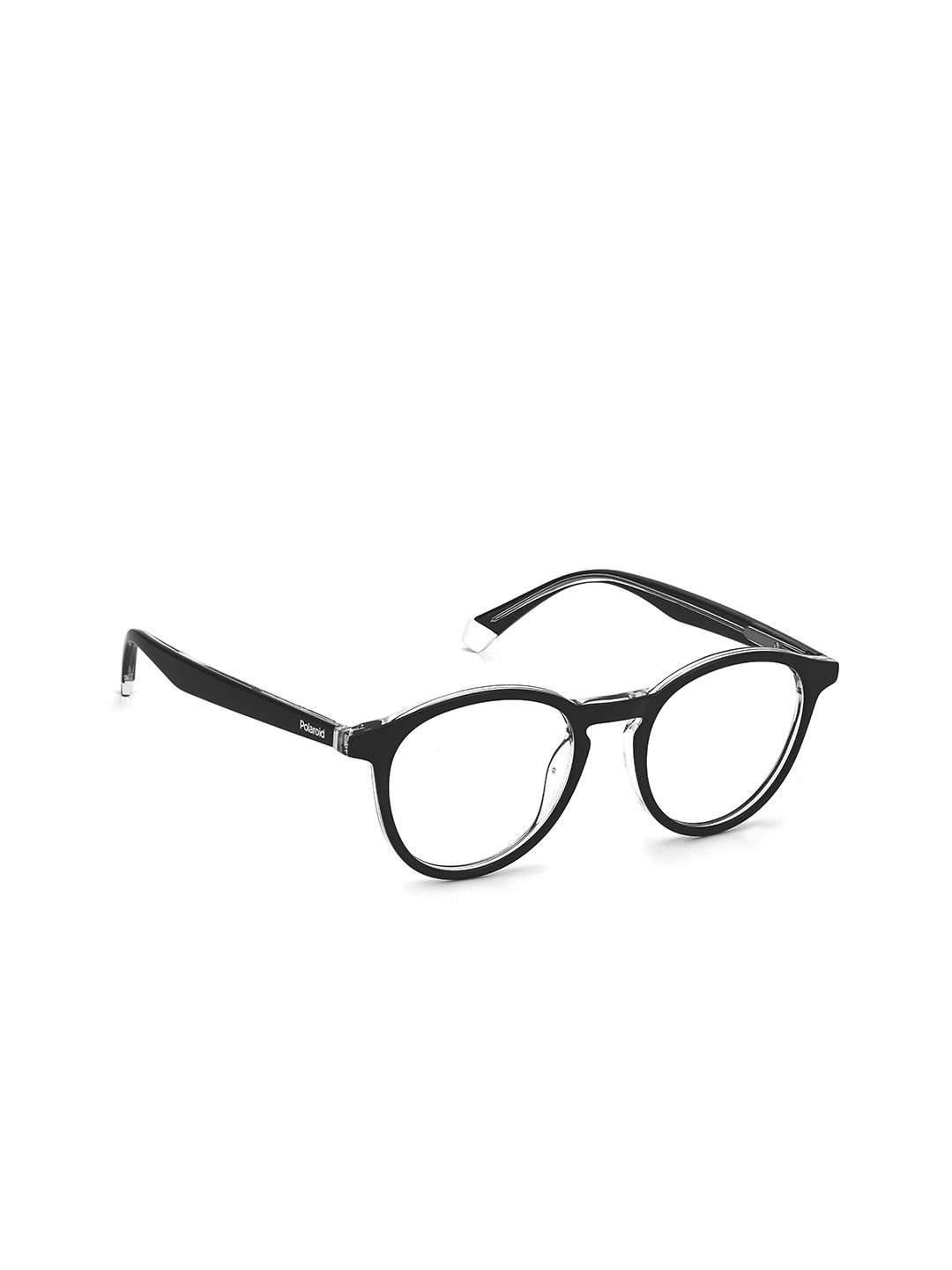 Polaroid Unisex Clear Lens & Black Other Sunglasses Price in India