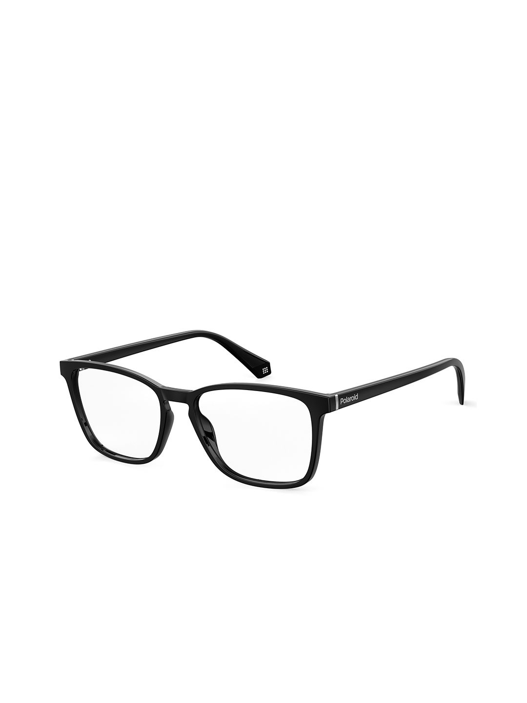 Polaroid Unisex Clear Lens & Black Wayfarer Sunglasses Price in India