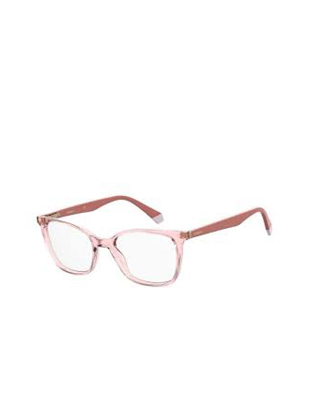 Polaroid Women Clear Lens & Pink Square Sunglasses Price in India