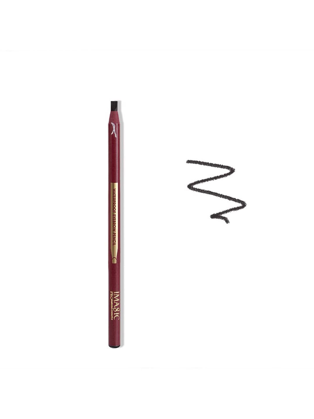 IMAGIC PROfessional Cosmetics Hard Formula Peelable Eyebrow Pencil 8 g - Black EY-344 Price in India