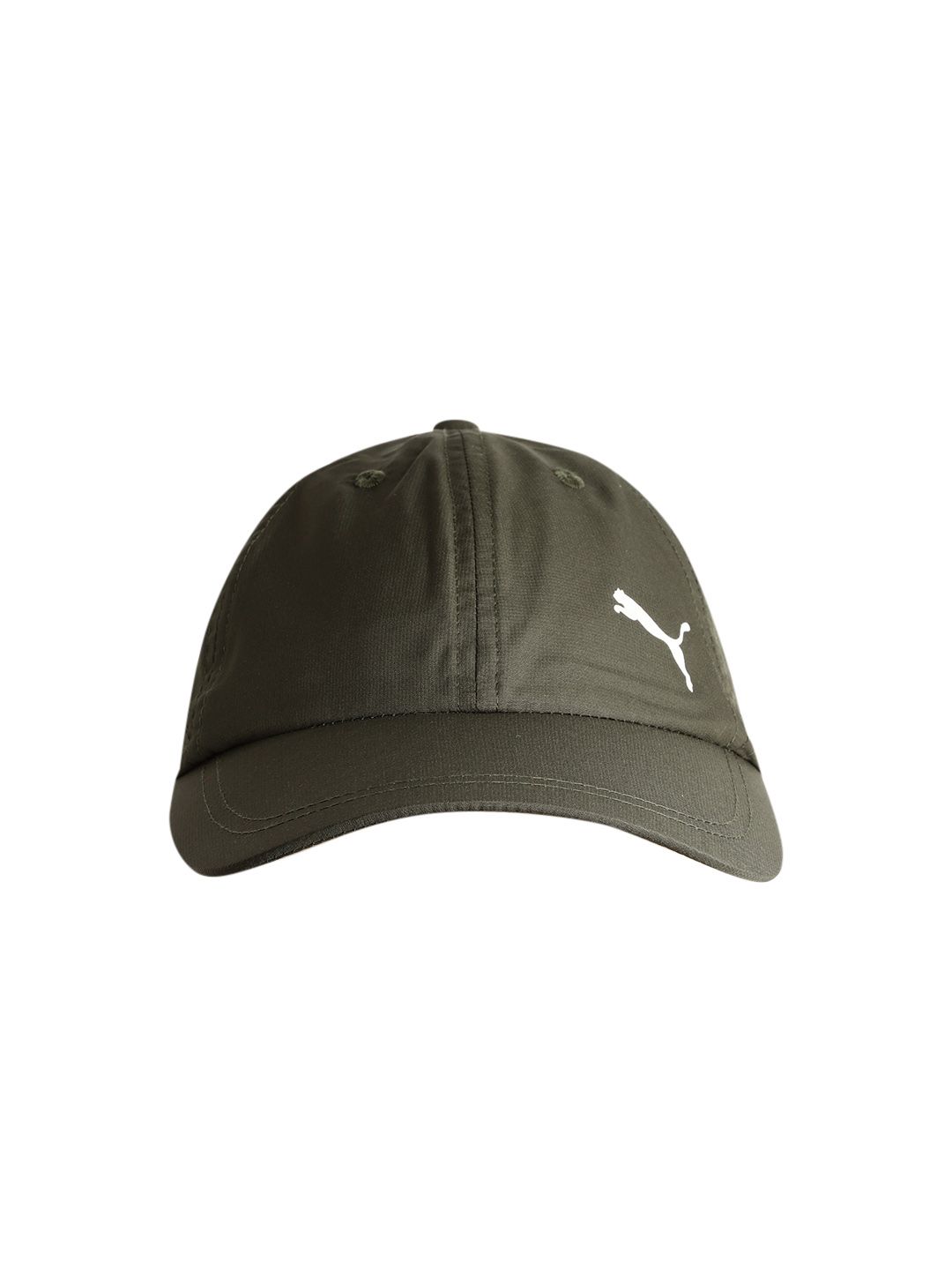 Puma Unisex Olive Green Solid Core Visor Cap Price in India