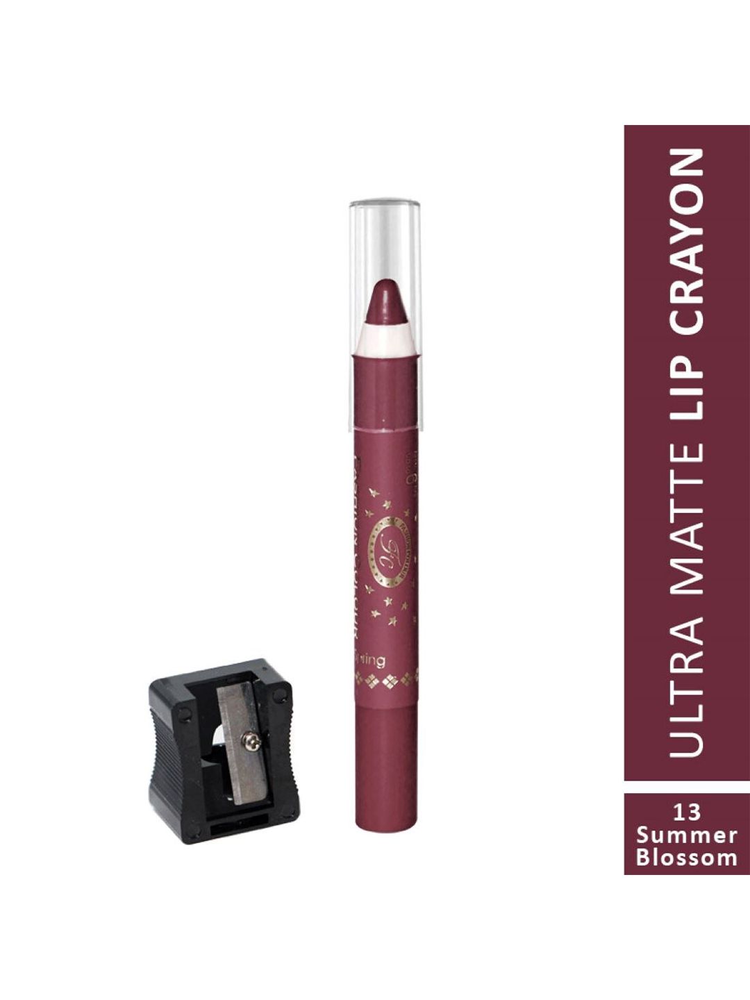 Fashion Colour Waterproof Long Lasting Ultra Matte Lip Crayon - Summer Blossom 13 Price in India