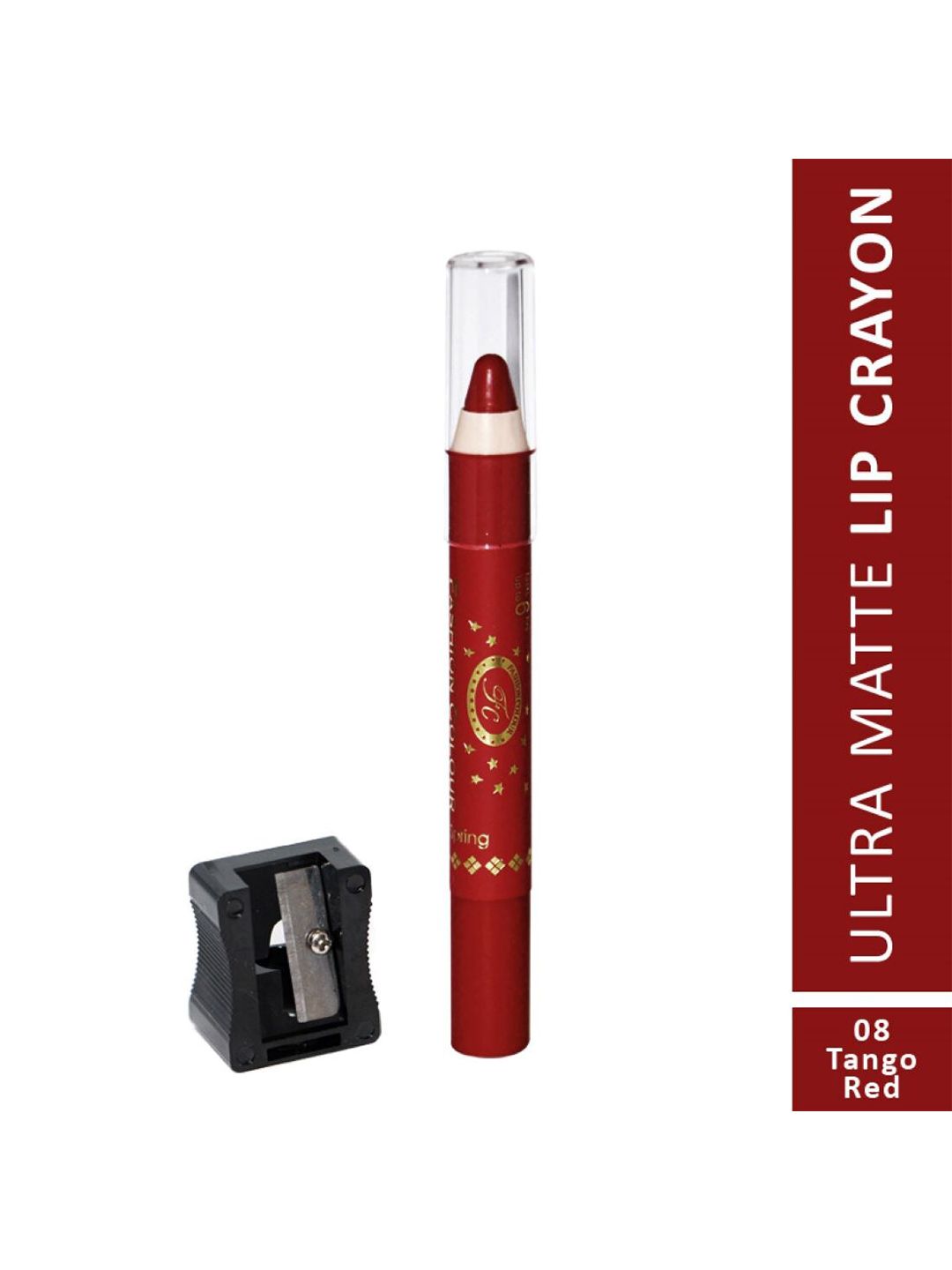 Fashion Colour Long Lasting Lip Crayon- TANGO RED 2.8gm Price in India