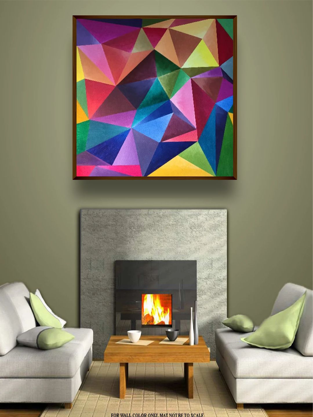 The Art House Multicoloured Abstract Wall Art Price in India