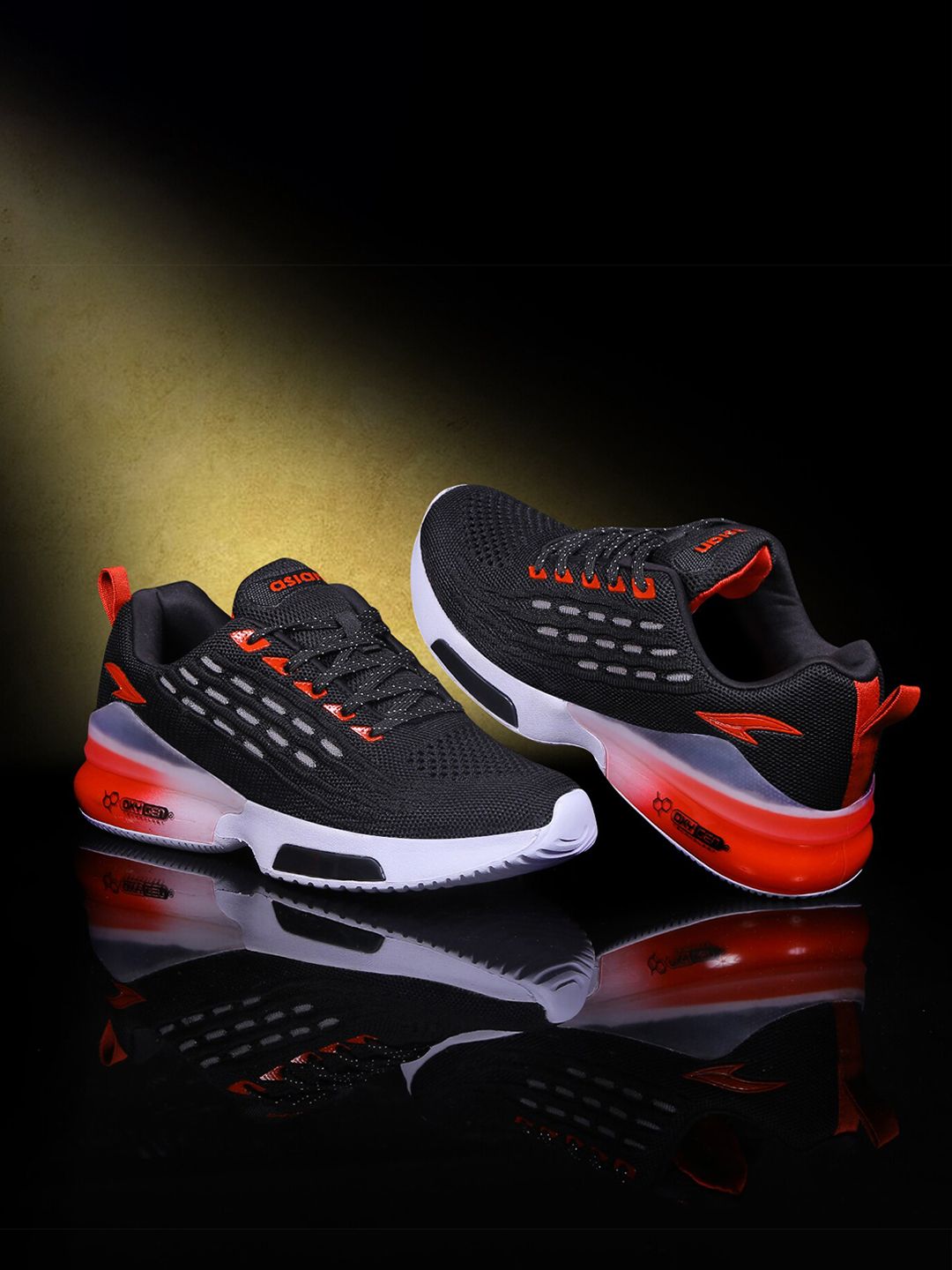 p_kuru　36 Buy ASIAN Men Blue Mesh Running Non-Marking Running Shoes - Sports